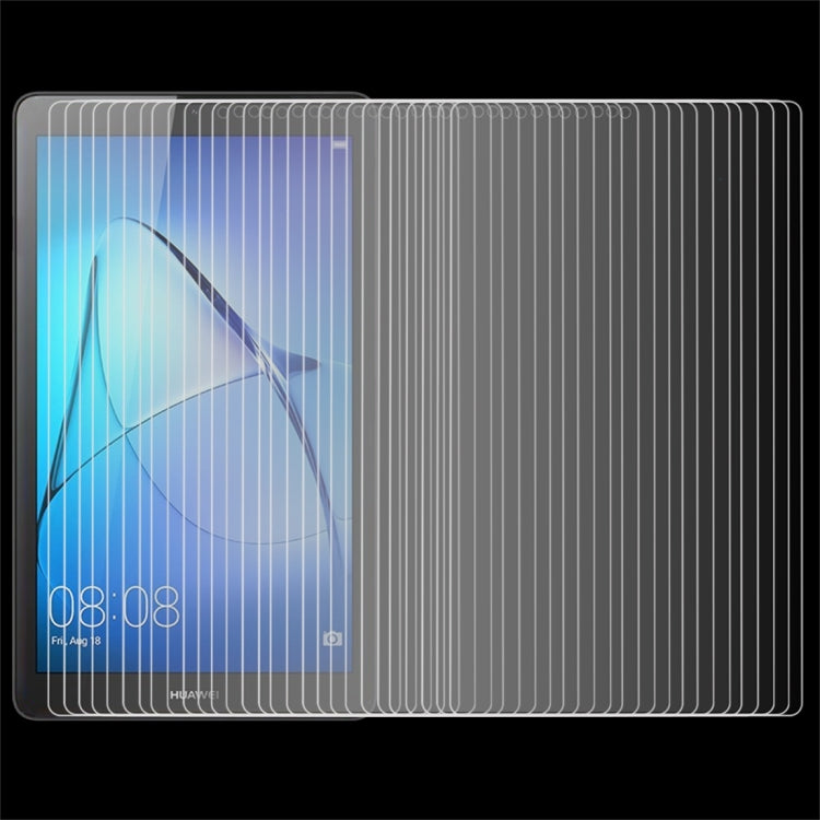 100片裝 適用於華為榮耀暢玩平板2 7inch 0.3mm厚度 9H表面硬度 全屏覆蓋鋼化膜