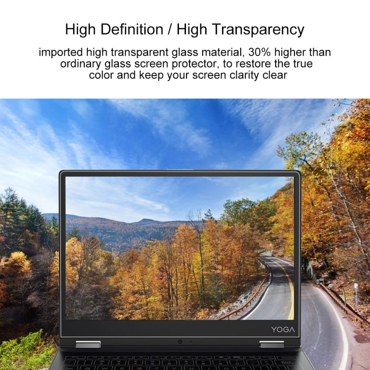 聯想 YOGA A12 0.4mm厚度 9H硬度全屏鋼化玻璃膜
