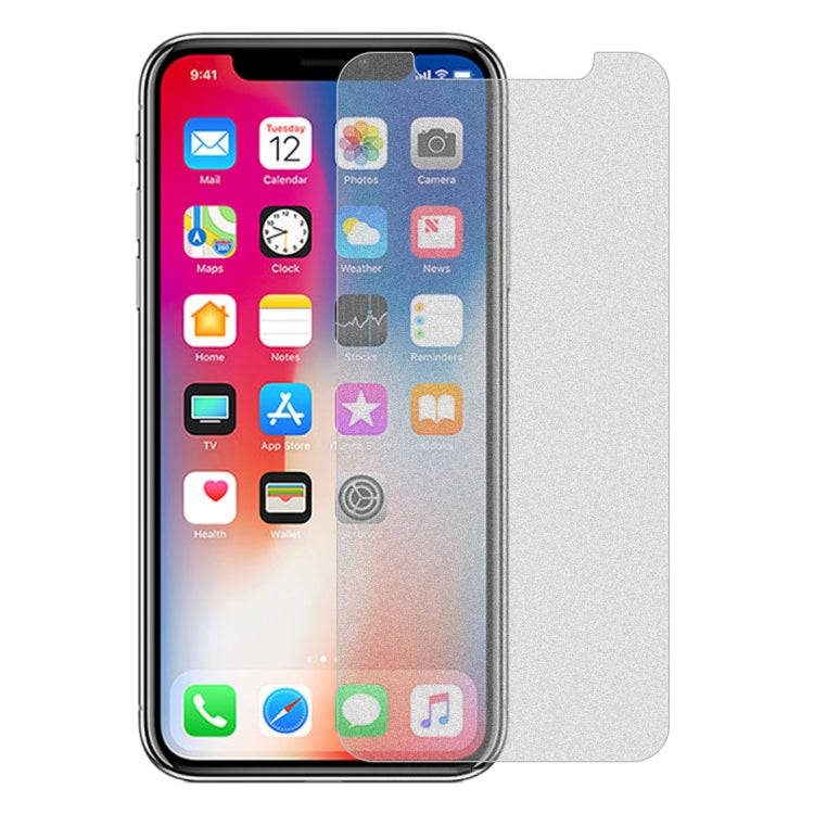 10個裝 透明磨砂非全屏鋼化貼膜 適用於 iPhone X / XS / iPhone 11 Pro