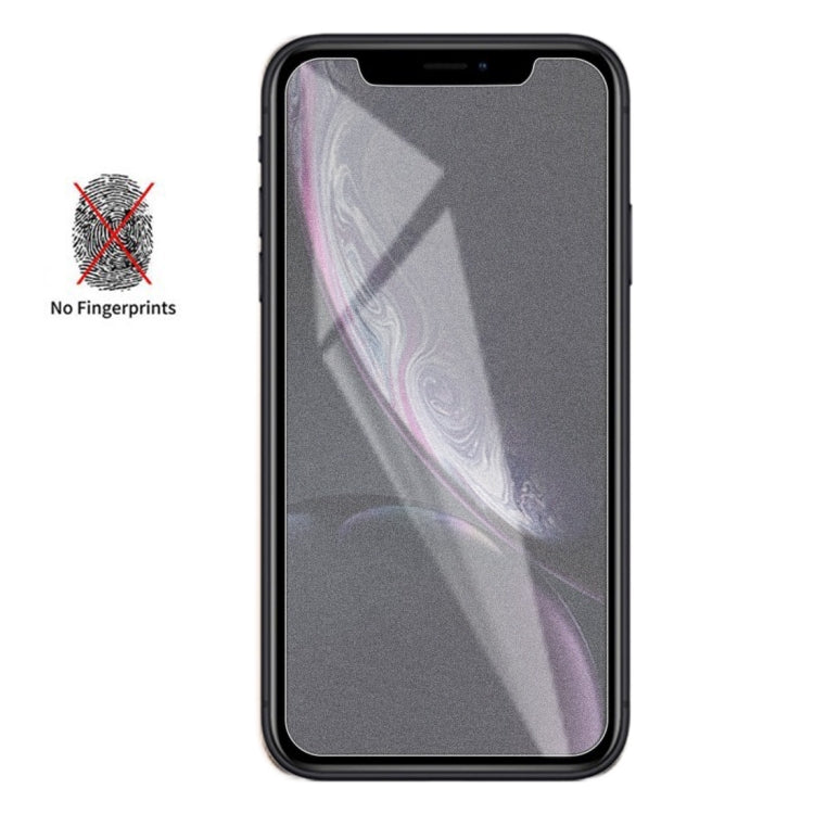 透明磨砂半屏鋼化貼膜 適用於 iPhone XR / iPhone 11