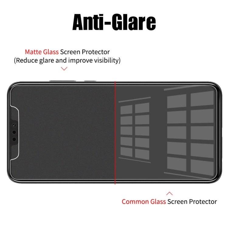 10個裝 透明磨砂非全屏鋼化貼膜 適用於 iPhone XR / iPhone 11