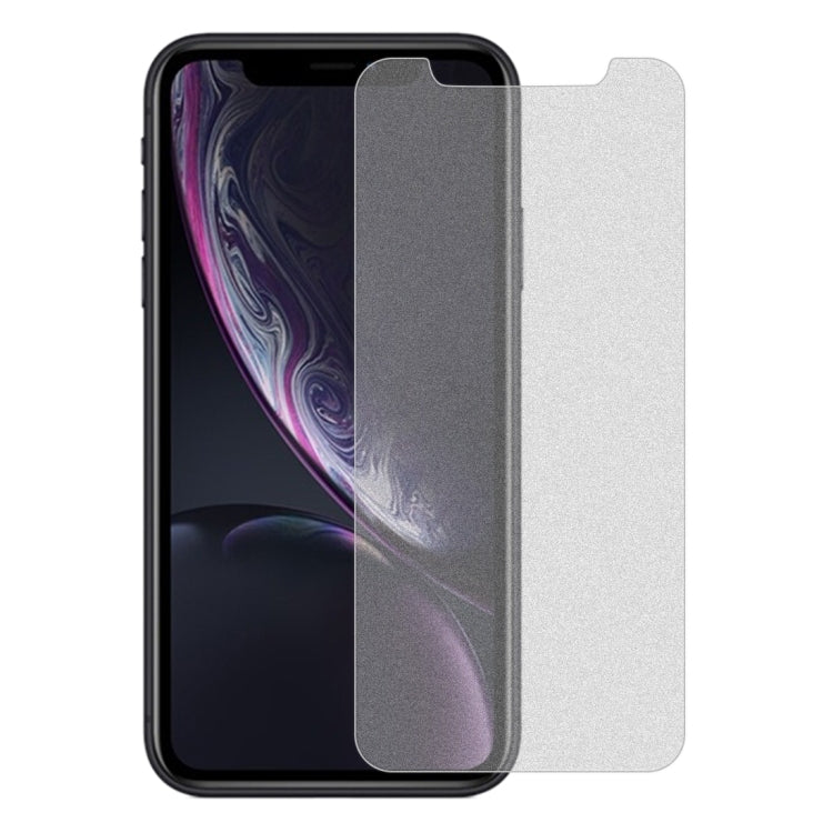透明磨砂半屏鋼化貼膜 適用於 iPhone XR / iPhone 11