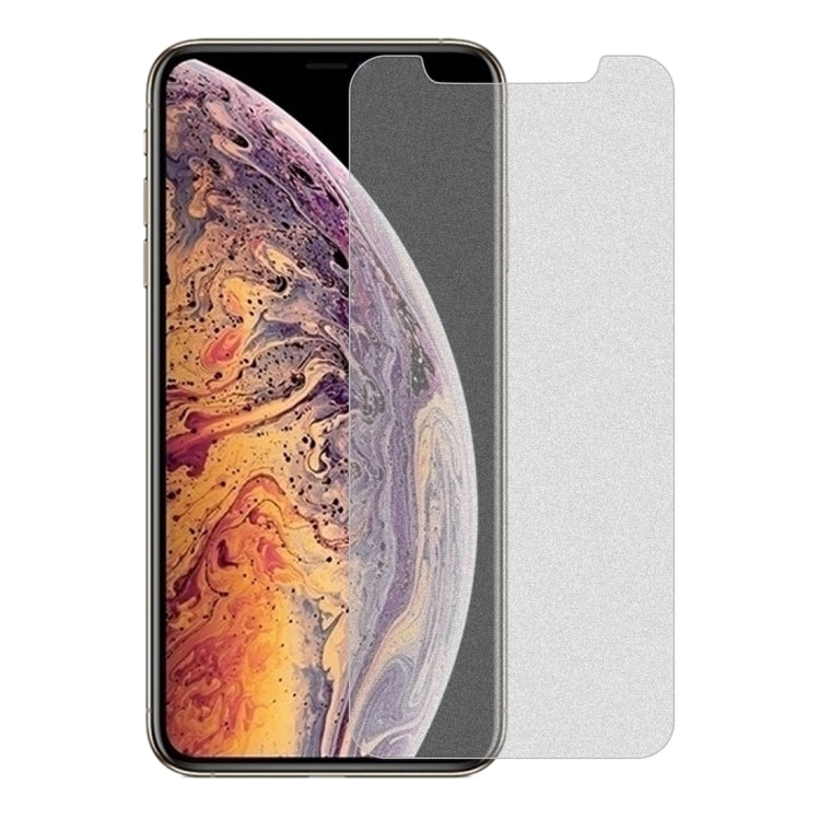 透明磨砂非全屏鋼化貼膜 適用於 iPhone XS Max / iPhone 11 Pro Max