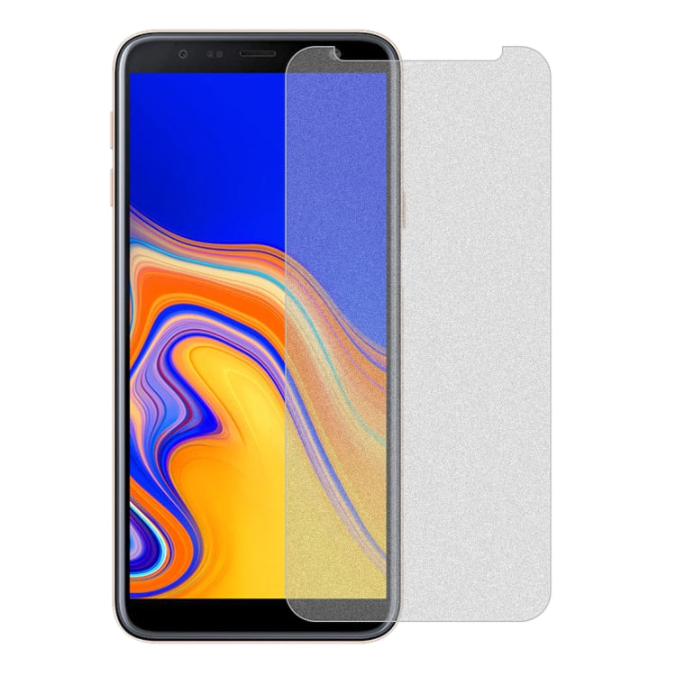 10個裝 透明磨砂非全屏鋼化貼膜 適用於三星 Galaxy J4+ / J6+