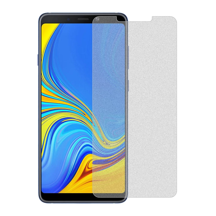 50個裝 透明磨砂非全屏鋼化貼膜 適用於三星 Galaxy A9  / A9s