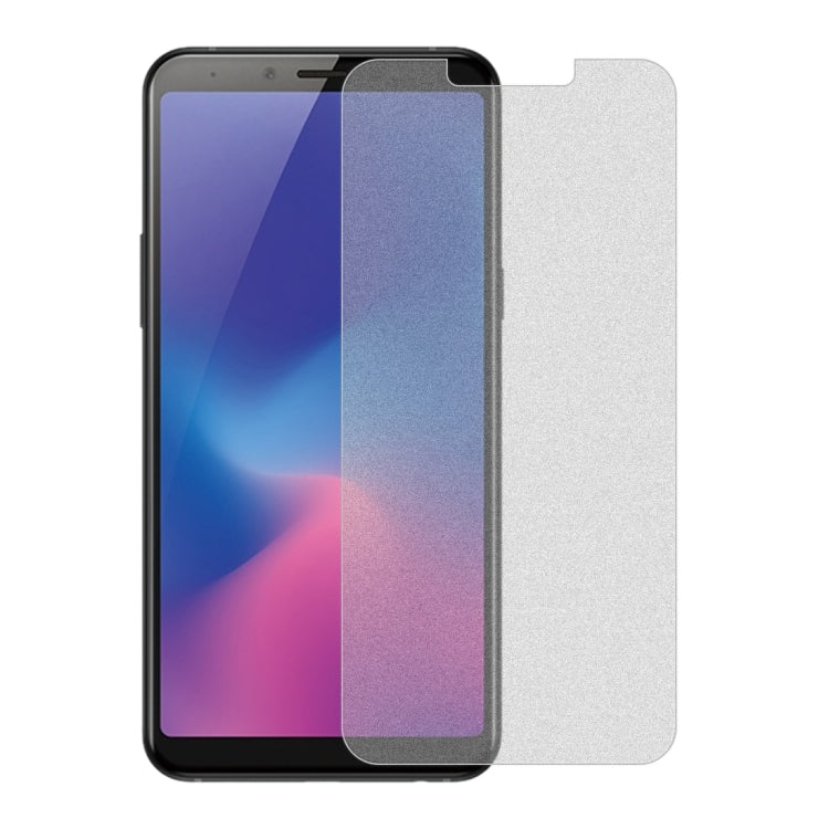 50個裝 透明磨砂非全屏鋼化貼膜 適用於三星 Galaxy A6s