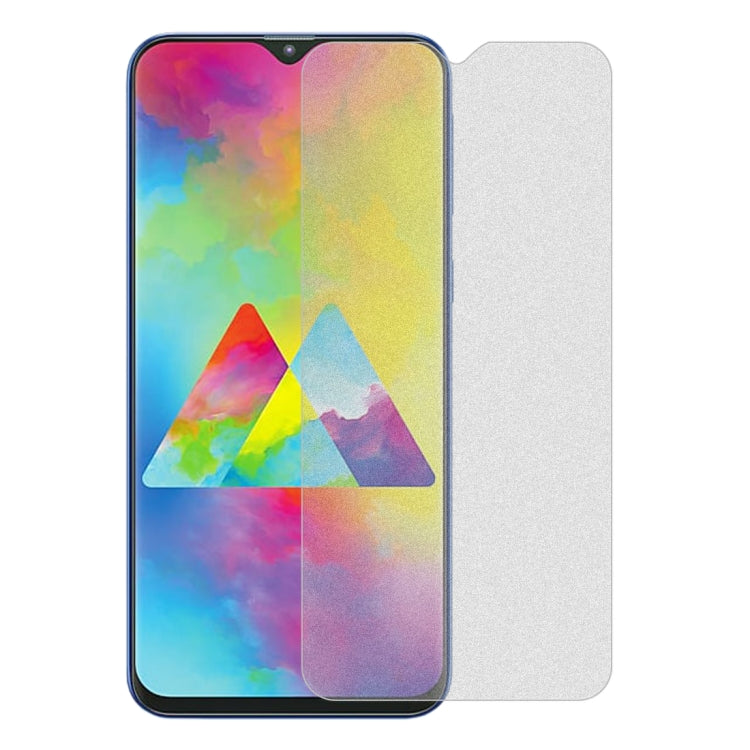 50個裝 透明磨砂非全屏鋼化貼膜 適用於三星 Galaxy M20