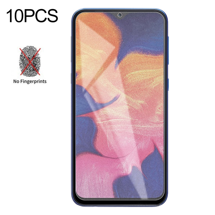 10個裝 透明磨砂非全屏鋼化貼膜 適用於三星 Galaxy A10 / M10