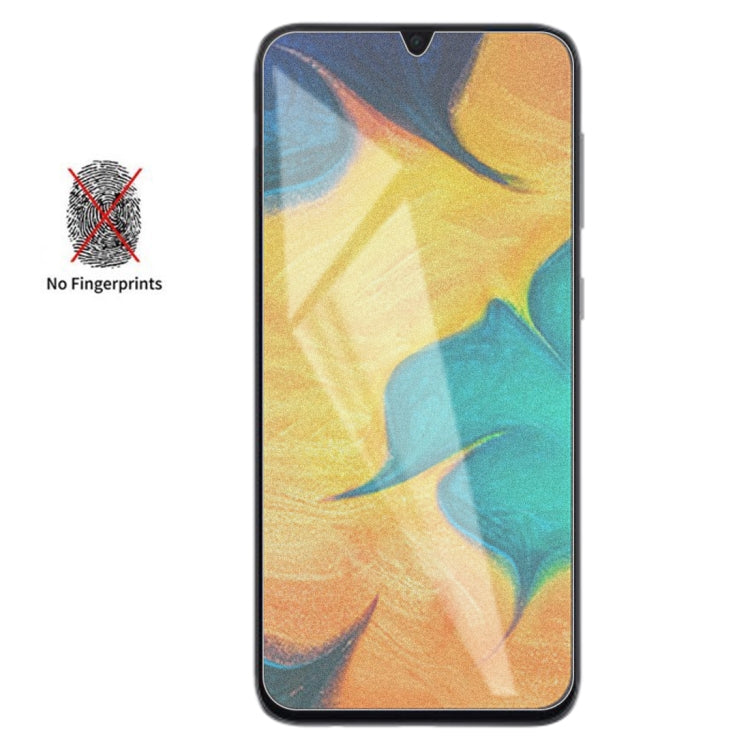 透明磨砂非全屏鋼化貼膜 適用於三星 Galaxy A30 / A50 / M30 / A20