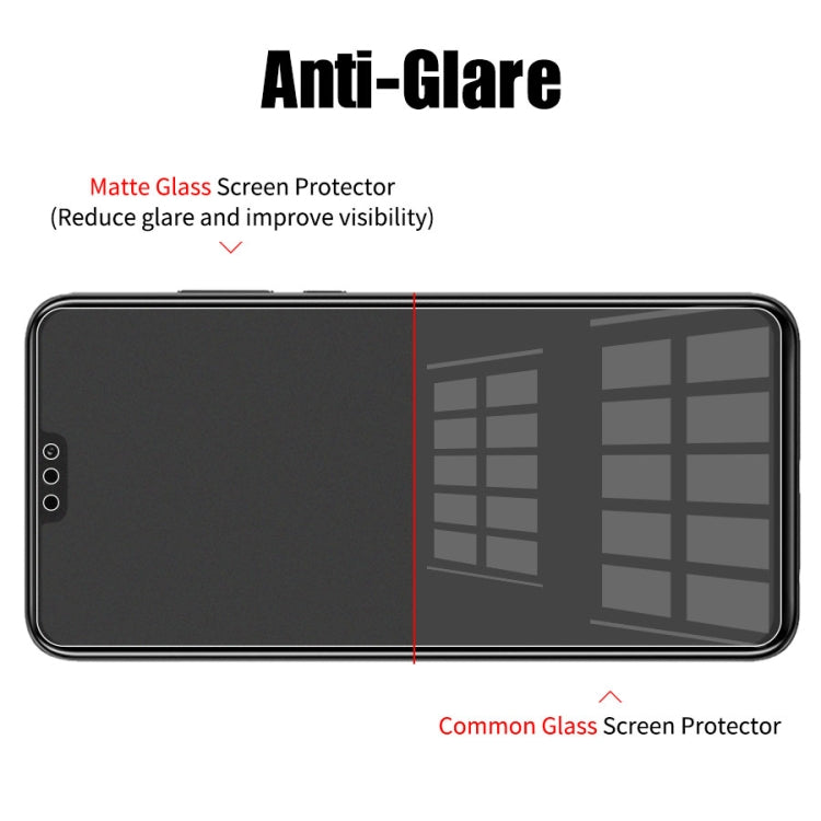10個裝 透明磨砂非全屏鋼化貼膜 適用於三星 Galaxy A30 / A50 / M30 / A20