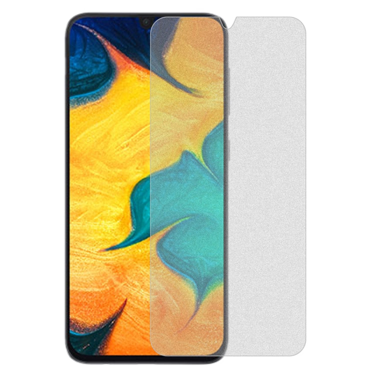 透明磨砂非全屏鋼化貼膜 適用於三星 Galaxy A30 / A50 / M30 / A20