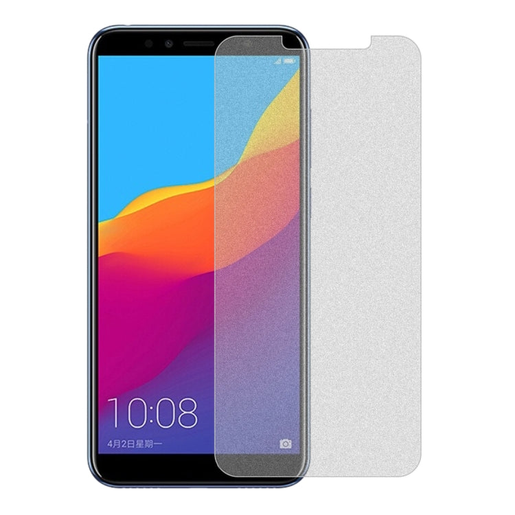 50個裝 透明磨砂非全屏鋼化貼膜 適用於華為 榮耀 7A