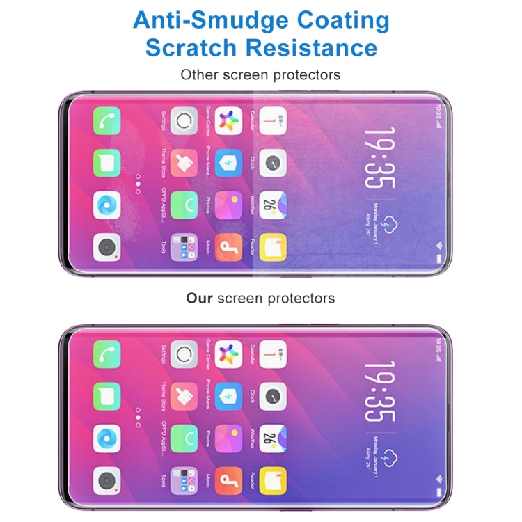 適用於OPPO Find X  0.33mm厚度 9H 2.5D弧邊鋼化玻璃膜