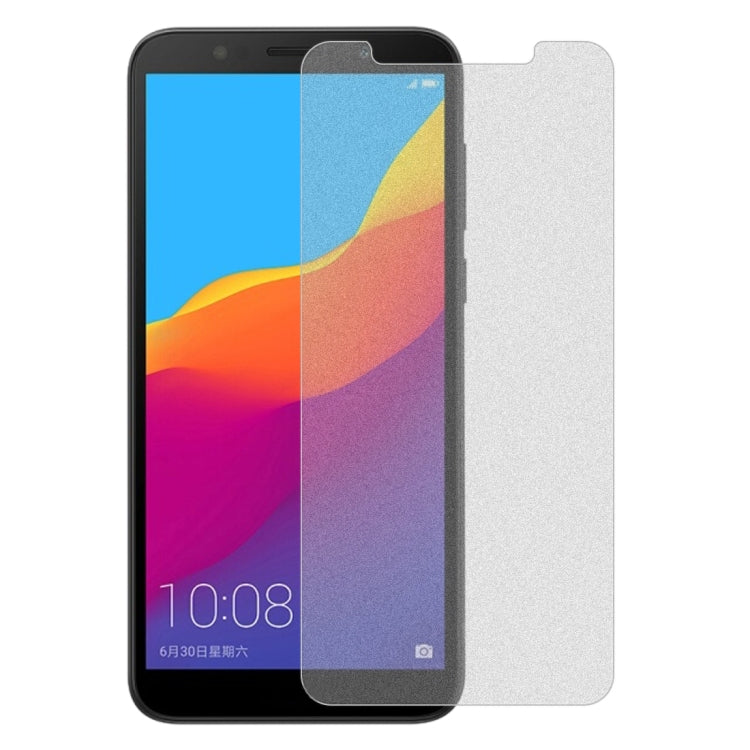 50個裝 透明磨砂非全屏鋼化貼膜 適用於華為 榮耀 暢玩 7