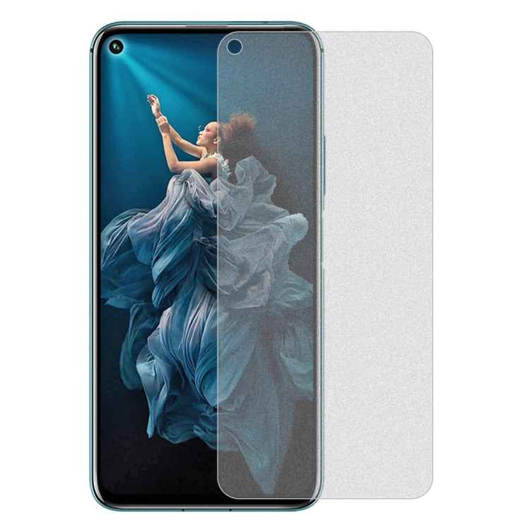 50個裝 透明磨砂非全屏鋼化貼膜 適用於華為 榮耀 20 / 20 Pro