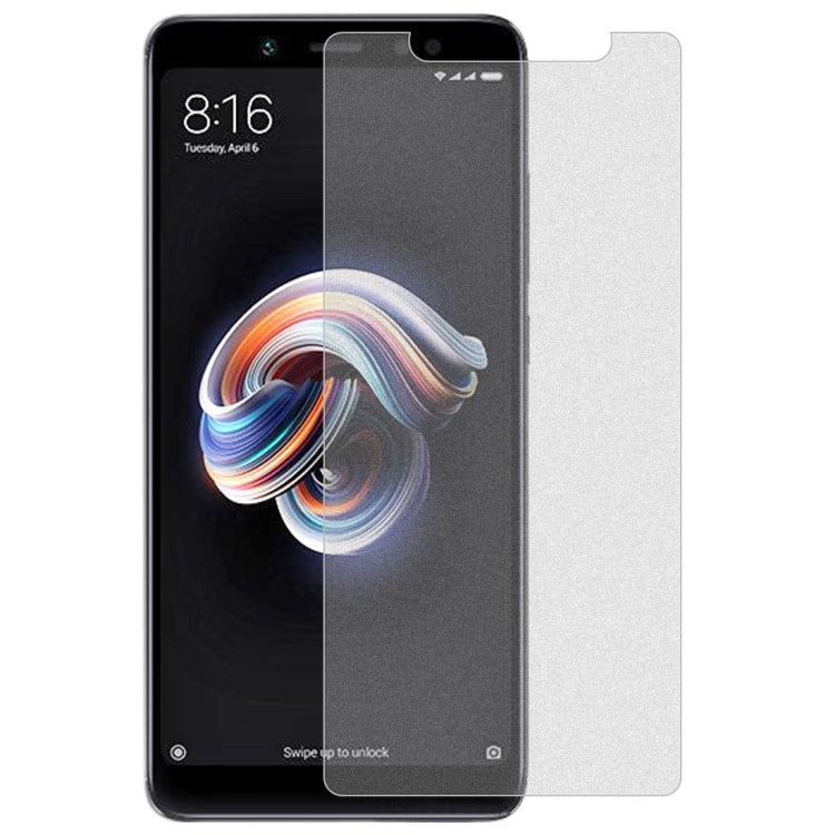 50個裝 透明磨砂非全屏鋼化貼膜 適用於小米 紅米 Note 5 / Note 5 Pro