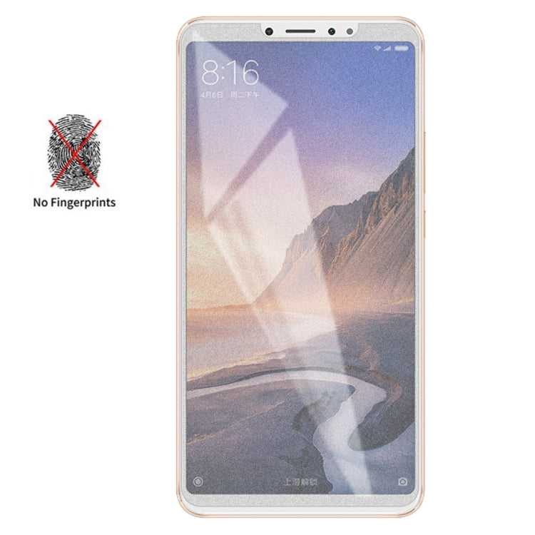 透明磨砂非全屏鋼化貼膜 適用於小米 Mi Max 3