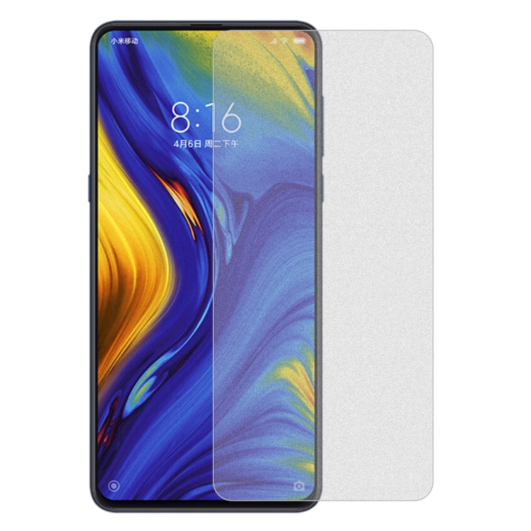 50個裝 透明磨砂非全屏鋼化貼膜 適用於小米 Mi Mix 3