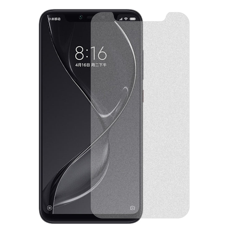50個裝 透明磨砂非全屏鋼化貼膜 適用於小米 Mi 8 探索版