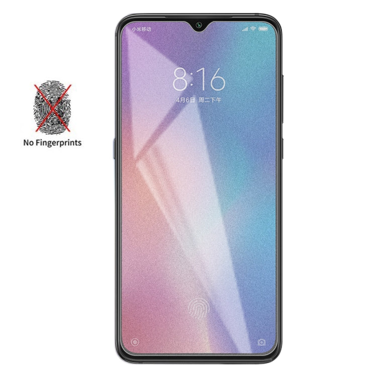 透明磨砂非全屏鋼化貼膜 適用於小米 Mi 9
