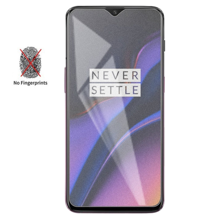 透明磨砂非全屏鋼化貼膜 適用於OnePlus 6T