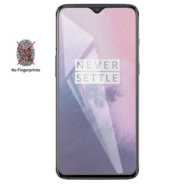 透明磨砂非全屏鋼化貼膜 適用於OnePlus 7