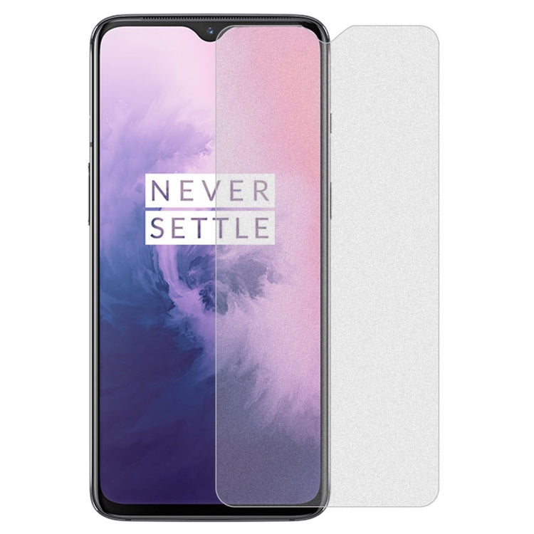 10個裝 透明磨砂非全屏鋼化貼膜 適用於OnePlus 7