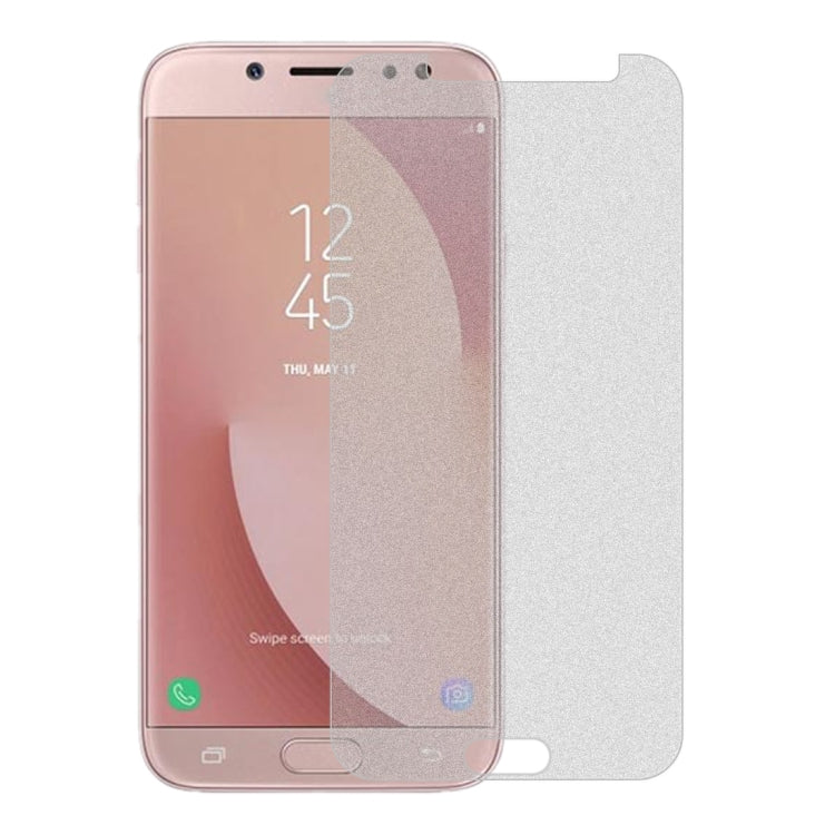 50個裝 透明磨砂非全屏鋼化貼膜 適用於三星 Galaxy J7  / J7 Pro