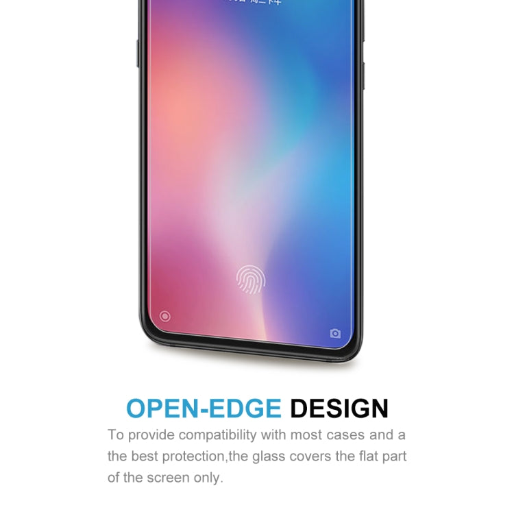 10個裝 適用於小米 Mi 9 0.26mm 9H 2.5D弧邊鋼化玻璃膜