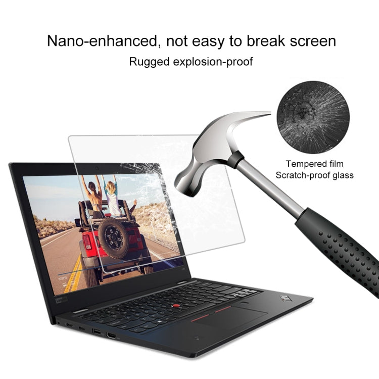 聯想ThinkPad L380 13.3 英寸 0.4mm厚度 9H硬度全屏鋼化玻璃膜