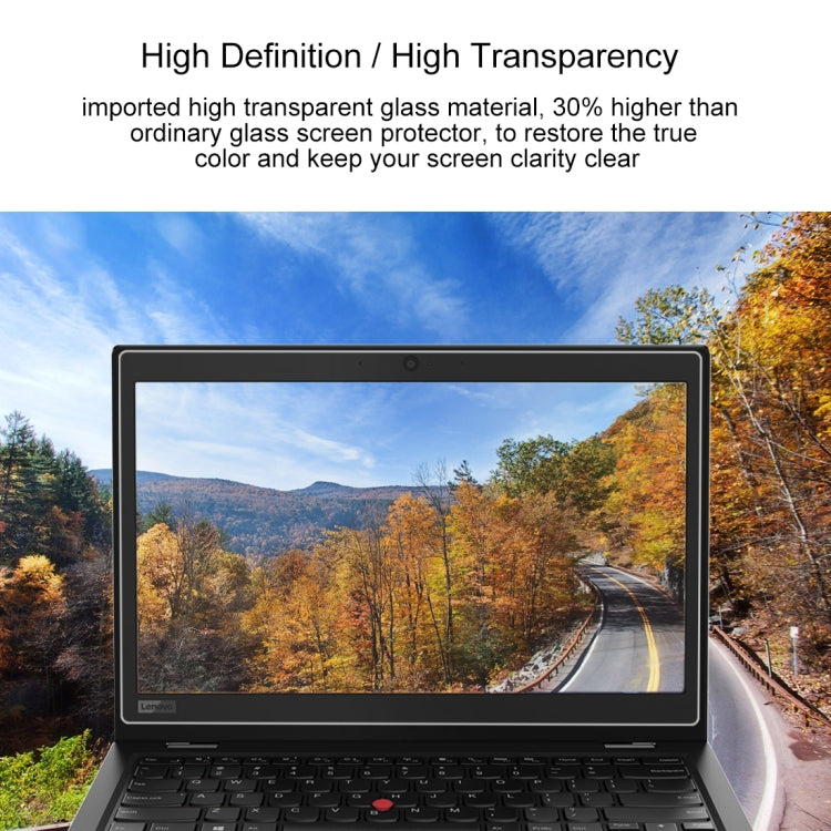 聯想ThinkPad L380 Yoga 13.3 英寸 0.4mm厚度 9H硬度全屏鋼化玻璃膜