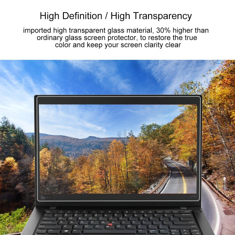 聯想ThinkPad L480 14英寸 0.4mm厚度 9H硬度全屏鋼化玻璃膜