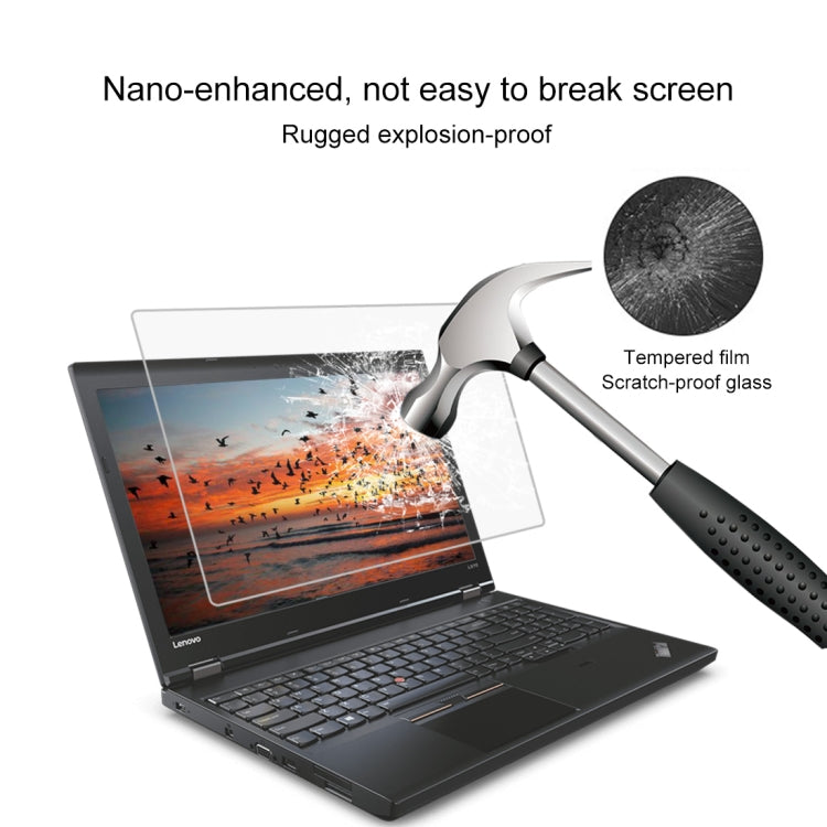 適用於聯想ThinkPad L570  15.6inch 筆記本電腦 9H硬度全屏鋼化玻璃膜