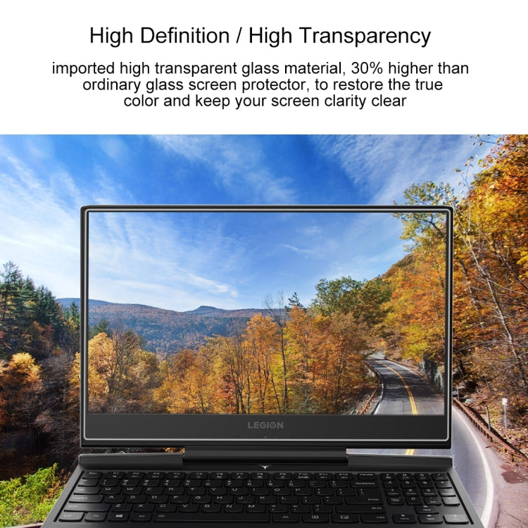 適用於聯想拯救者Y7000P 15.6inch 筆記本電腦 9H硬度全屏鋼化玻璃膜