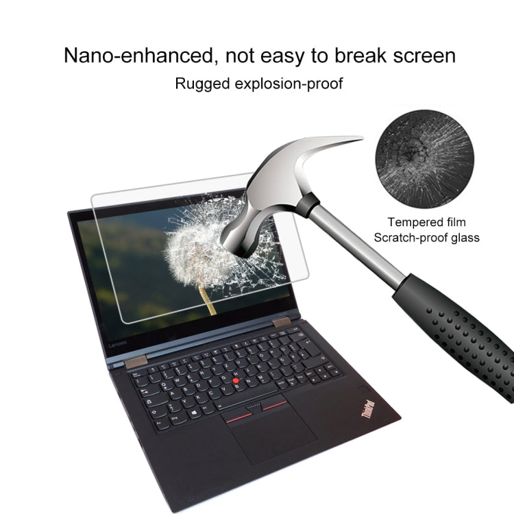 聯想ThinkPad Yoga 370 13.3 英寸 0.4mm厚度 9H硬度全屏鋼化玻璃膜