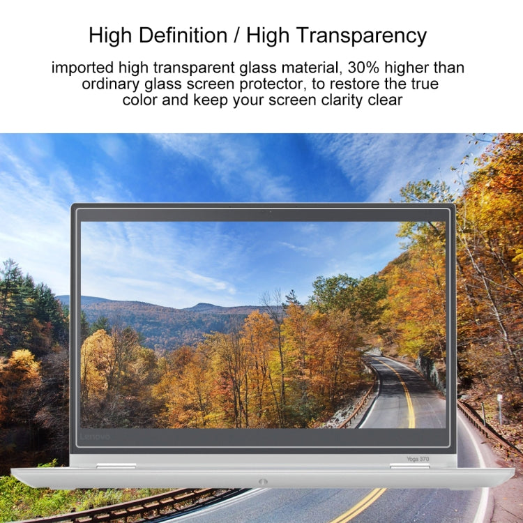 聯想ThinkPad Yoga 370 13.3 英寸 0.4mm厚度 9H硬度全屏鋼化玻璃膜