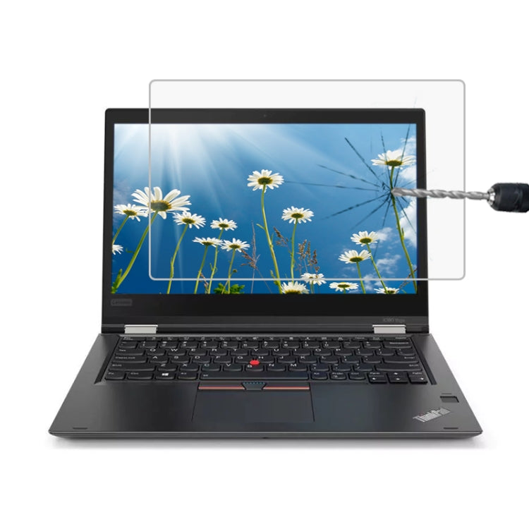 聯想ThinkPad X380 Yoga 13.3 英寸 0.4mm厚度 9H硬度全屏鋼化玻璃膜