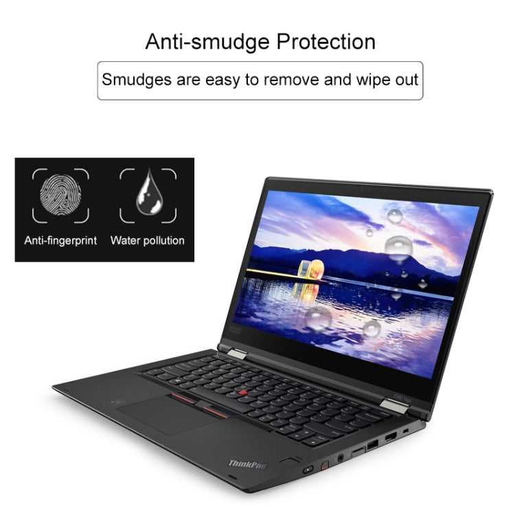 聯想ThinkPad X380 Yoga 13.3 英寸 0.4mm厚度 9H硬度全屏鋼化玻璃膜