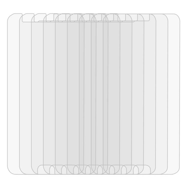 10個裝 適用於OnePlus 5 0.3mm厚度 9H表面硬度 2.5D弧邊 非全屏鋼化玻璃保護膜