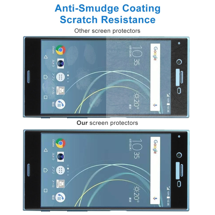適用於索尼Xperia XZs 0.33mm厚度 9H表面硬度 3D曲面全屏覆蓋鋼化玻璃保護膜