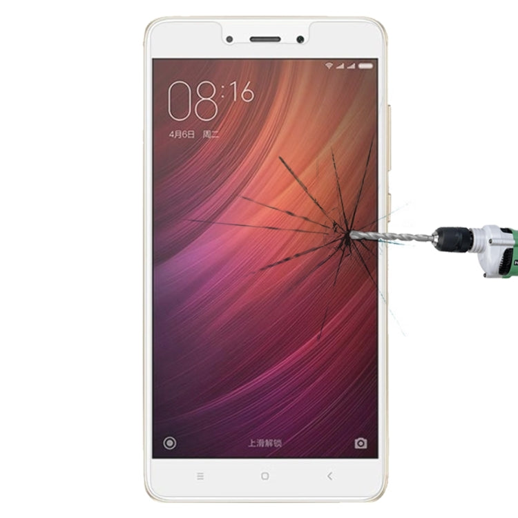 適用於小米 紅米Note 4X 0.26mm厚度 9H表面硬度  非全屏鋼化玻璃保護膜