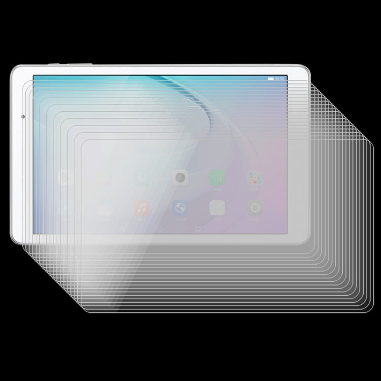 75片裝 10英寸通用 0.4mm 9H表面硬度 鋼化玻璃保護膜