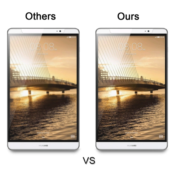 2個/裝 9英寸通用 0.4mm 9H表面硬度 鋼化玻璃保護膜