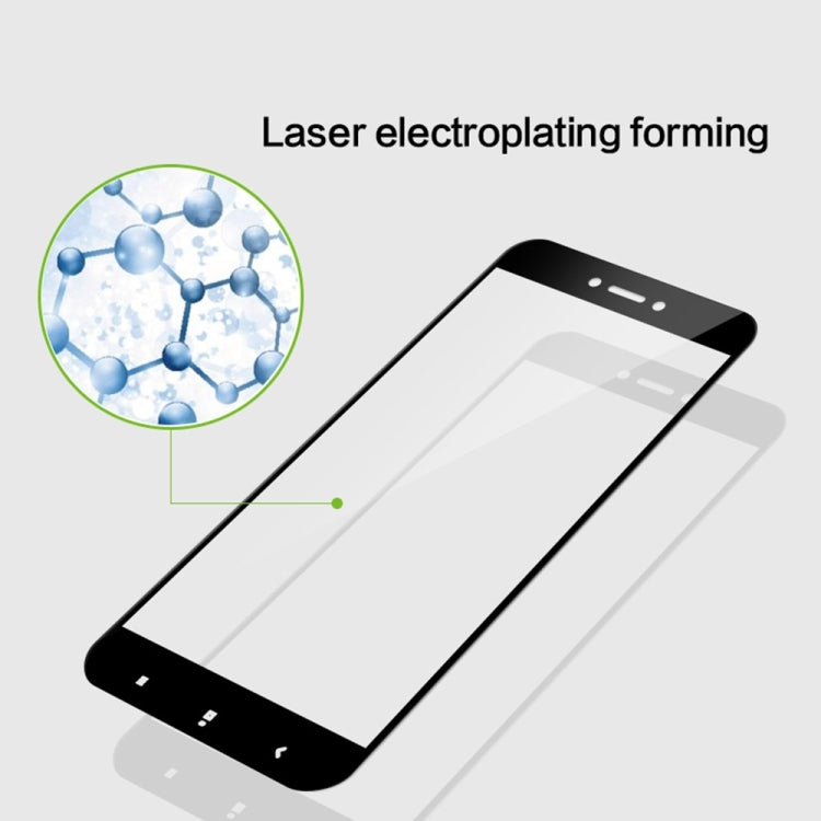 莫凡MOFI 適用於小米 紅米 4X 0.3mm厚度 9H表面硬度 2.5D金剛弧邊全屏防爆鋼化玻璃膜