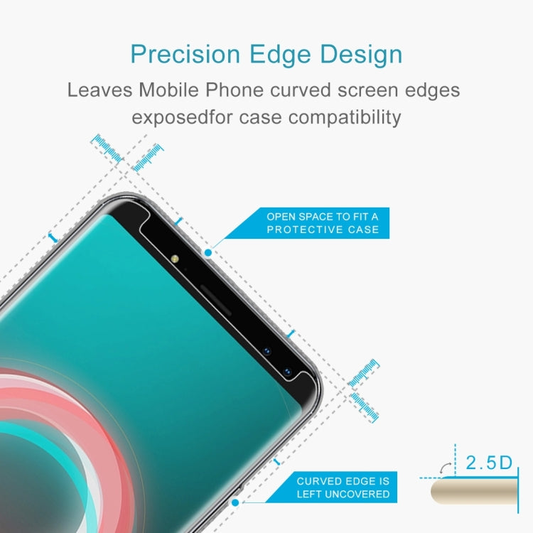 Ulefone Power 3S 0.26mm厚度 9H 2.5D弧邊鋼化玻璃保護膜
