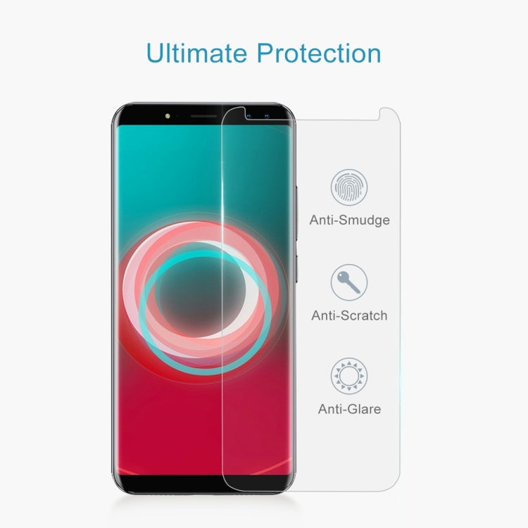 Ulefone Power 3S 0.26mm厚度 9H 2.5D弧邊鋼化玻璃保護膜