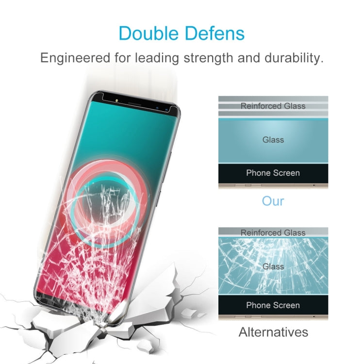 Ulefone Power 3S 0.26mm厚度 9H 2.5D弧邊鋼化玻璃保護膜