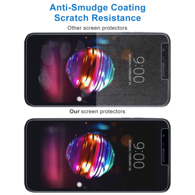 適用於LG K10   0.26mm厚度 9H 2.5D弧邊鋼化玻璃保護膜