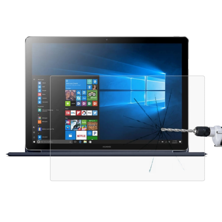 適用於華為MateBook E 0.3mm 9H直邊鋼化玻璃保護膜