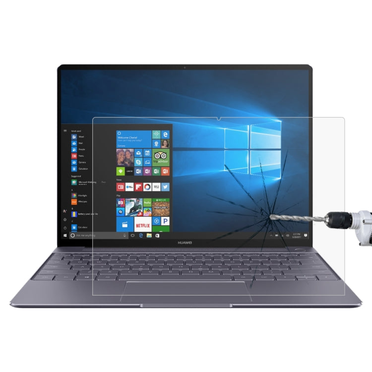 適用於華為MateBook X 0.3mm 9H直邊鋼化玻璃保護膜